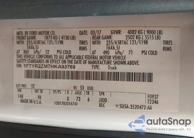 1FTYR2ZM7HKA93769: 44269853