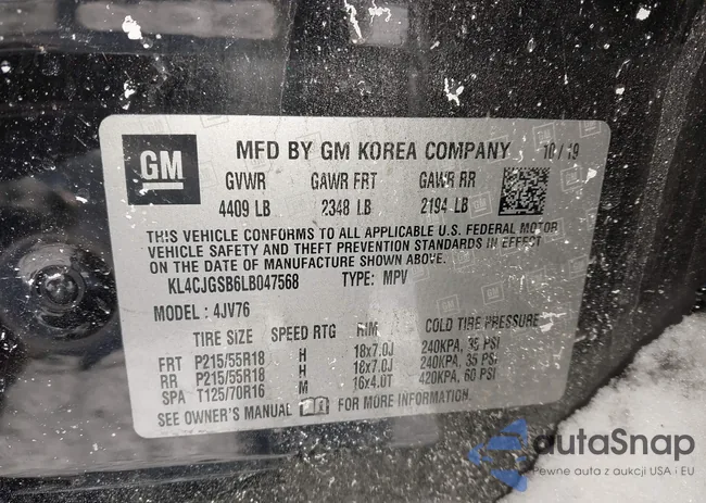 KL4CJGSB6LB047568: 44269913