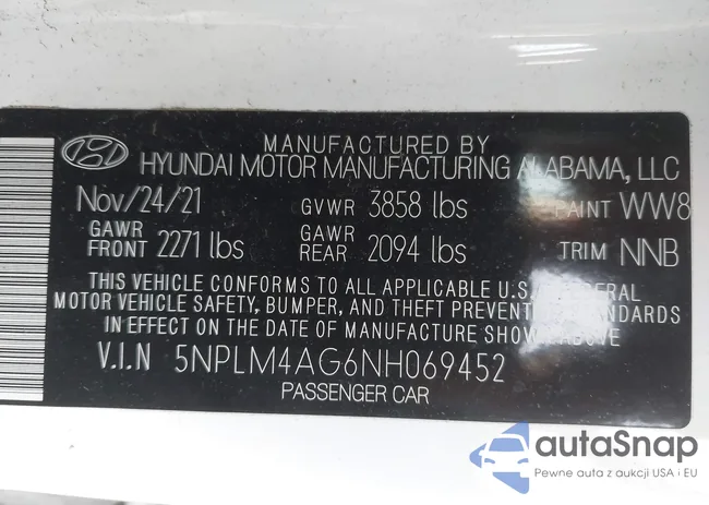 5NPLM4AG6NH069452: 44271280