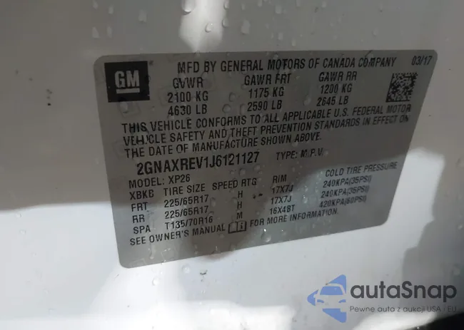 2GNAXREV1J6121127: 44271366