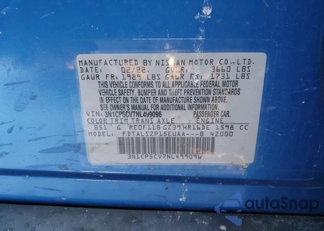 3N1CP5CV7NL499096: 44271373