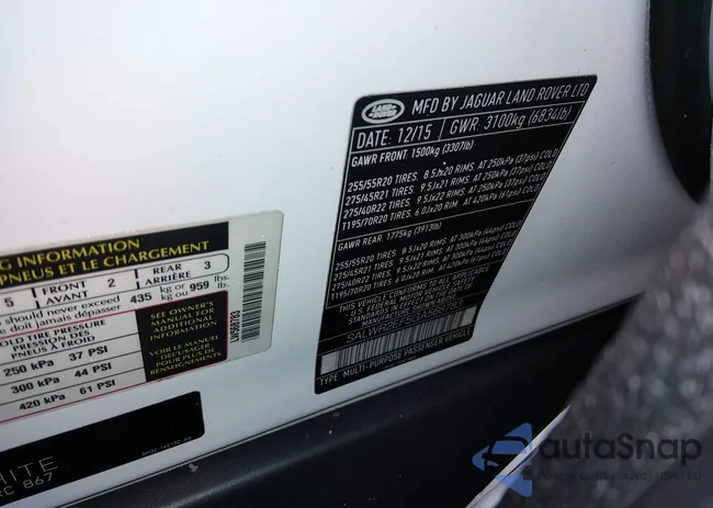 SALWR2EF5GA568783: 44271384