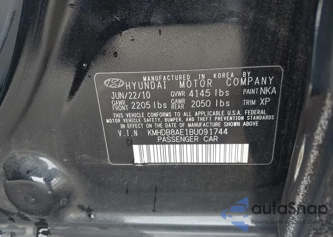 KMHDB8AE1BU091744: 44271510