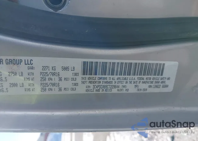 3C4PDCAB9CT229644: 44270791