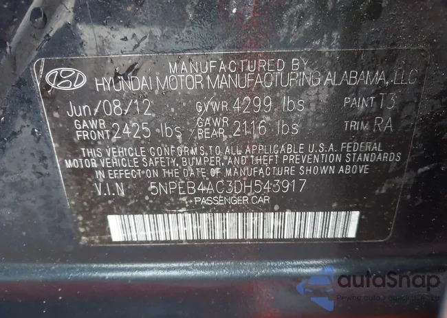 5NPEB4AC3DH543917: 44270897