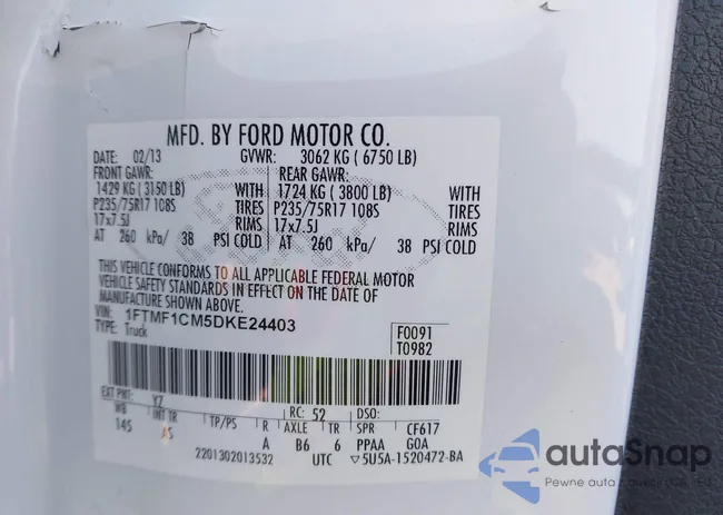 1FTMF1CM5DKE24403: 44271808