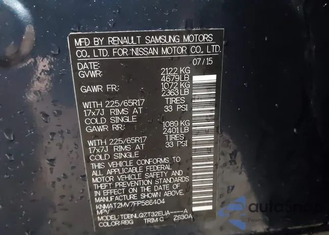 KNMAT2MV7FP586404: 44273126