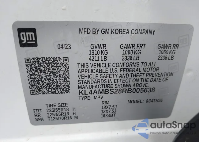 KL4AMBS28RB005638: 44273345