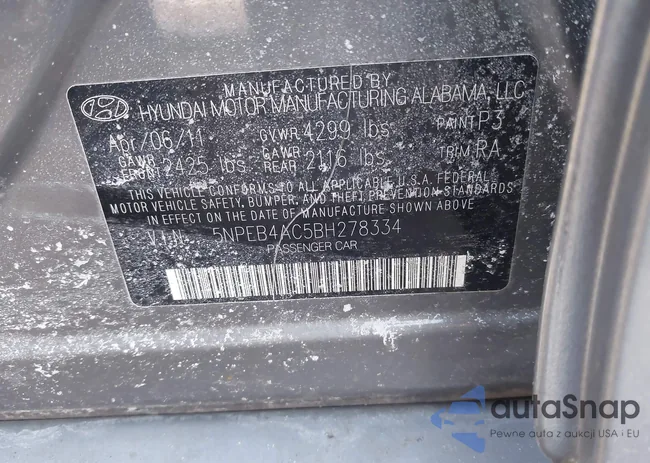 5NPEB4AC5BH278334: 44273349