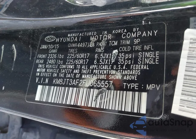 KM8JT3AF2FU065557: 44273370