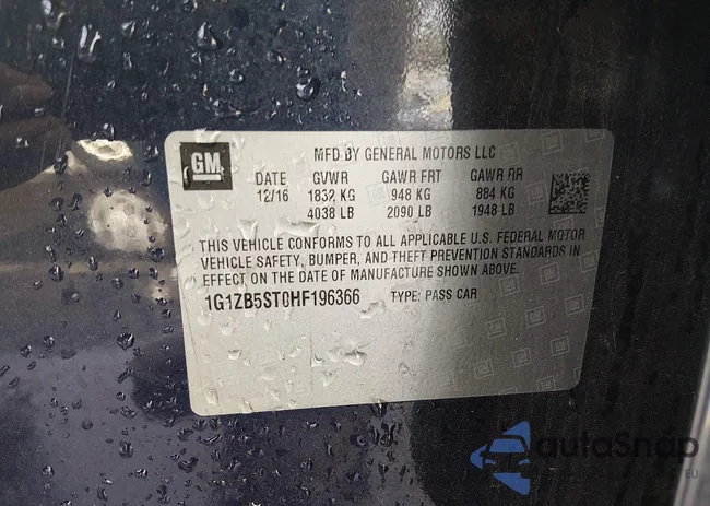 1G1ZB5ST0HF196366: 44273399