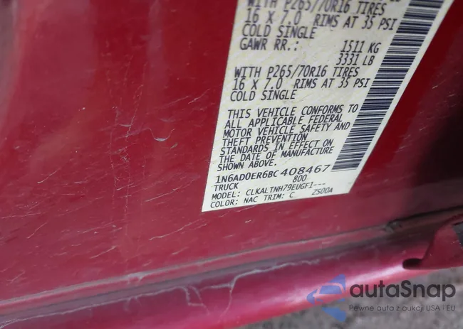 1N6AD0ER6BC408467: 44273441