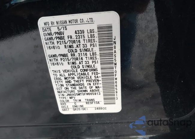 JN8AS5MT0FW665913: 44273473