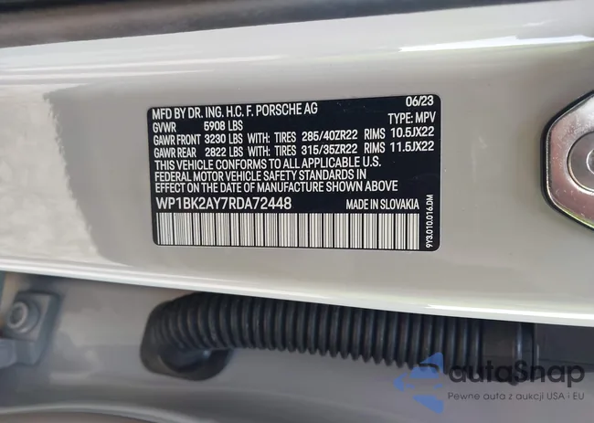 WP1BK2AY7RDA72448: 44273522