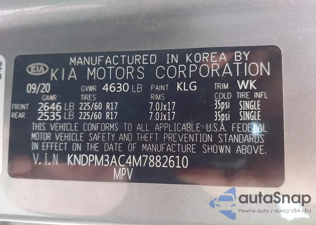 KNDPM3AC4M7882610: 44273591