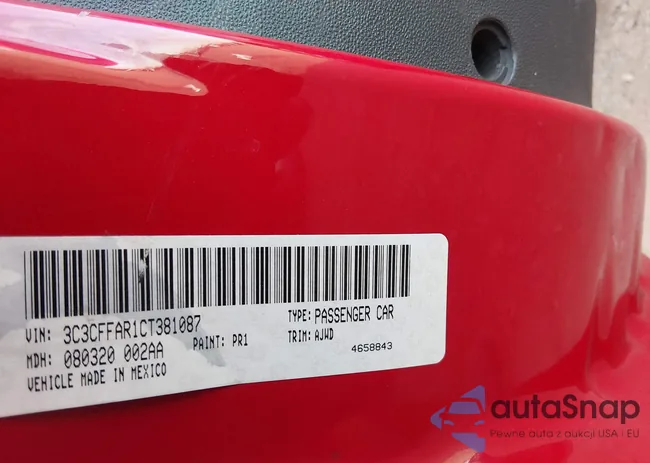 3C3CFFAR1CT381087: 44273660