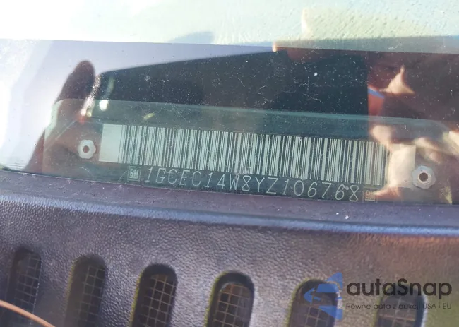 1GCEC14W8YZ106768: 44272743