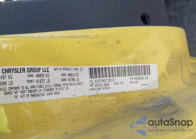 3C3CFFAR5CT355172: 44272974