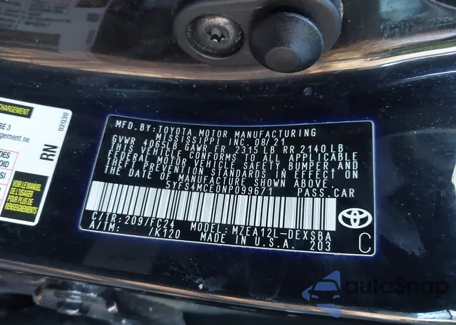 5YFS4MCE0NP099671: 44273071