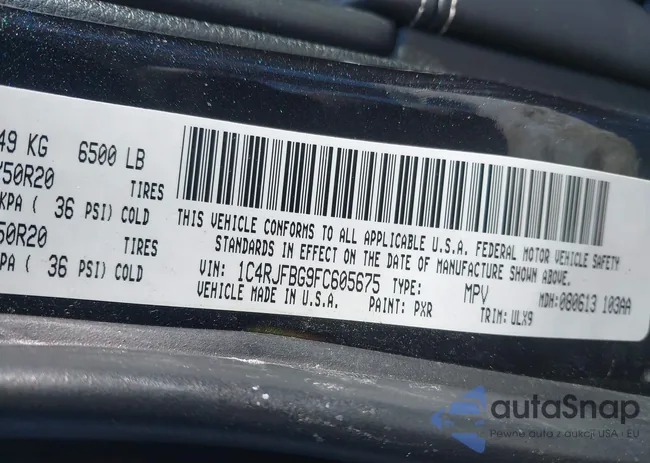 1C4RJFBG9FC605675: 44274154