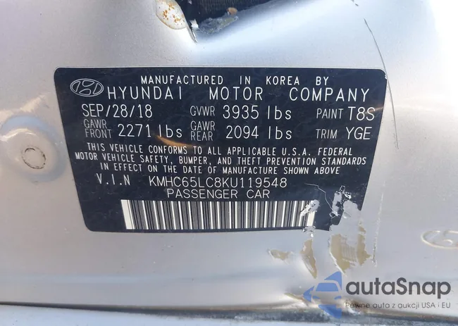 KMHC65LC8KU119548: 44274260