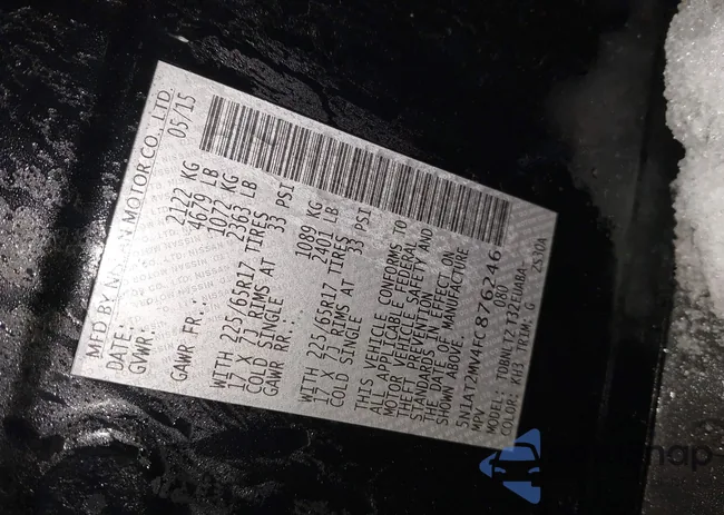 5N1AT2MV4FC876246: 44274269