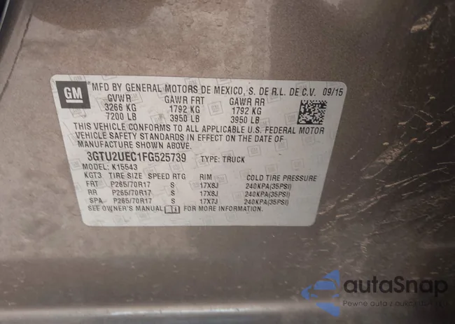 3GTU2UEC1FG525739: 44274367