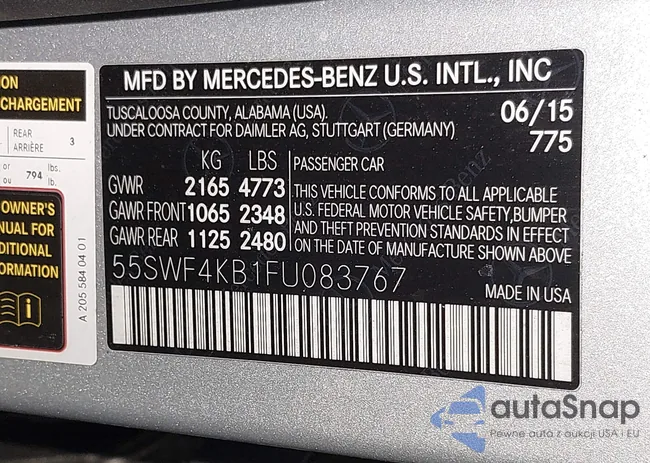 55SWF4KB1FU083767: 44274417