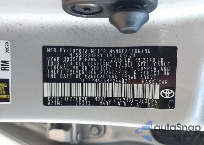 5YFEPMAE5MP244872: 44274494