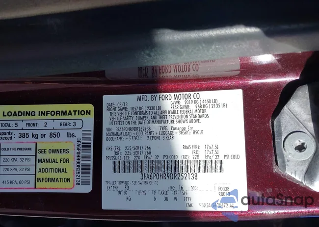 3FA6P0HR9DR252138: 44273704