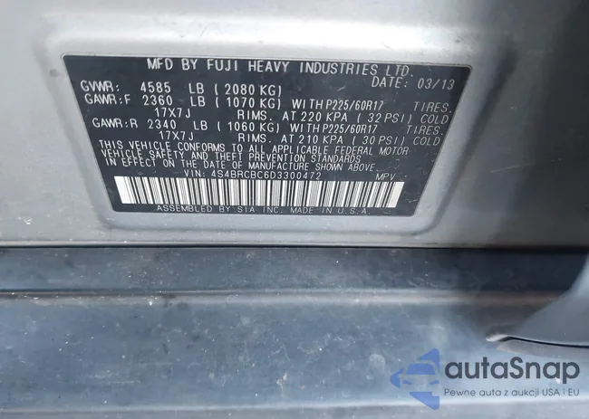 4S4BRCBC6D3300472: 44273708