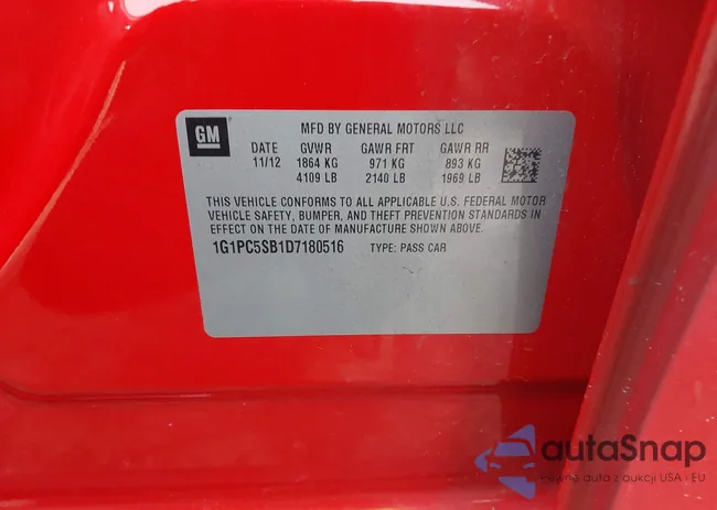 1G1PC5SB1D7180516: 44273860