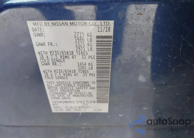 5N1DR2MN9KC592519: 44273983