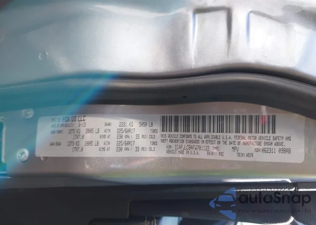 1C4PJLCB4FW781122: 44275290