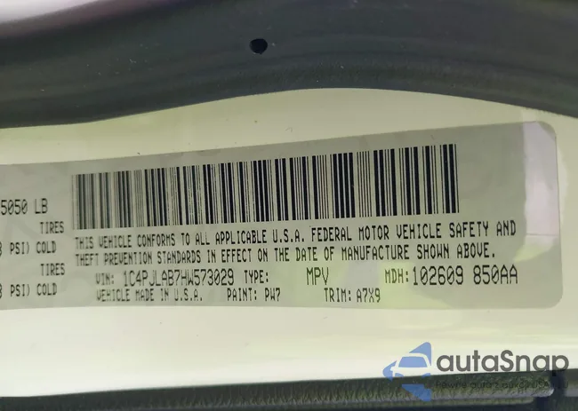 1C4PJLAB7HW573029: 44275324