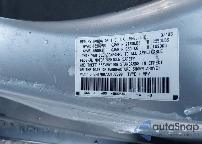 SHSRD78873U132699: 44275341