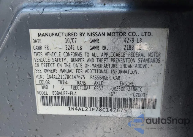 1N4AL21E78C147675: 44275404