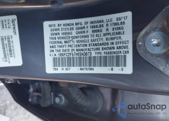 19XFC2F57HE043673: 44275505