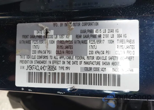 JM3KFACL4H0196854: 44275660