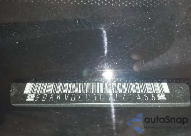 5GAKVDED5CJ171436: 44276087