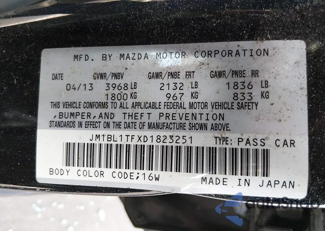 JM1BL1TFXD1823251: 44276407