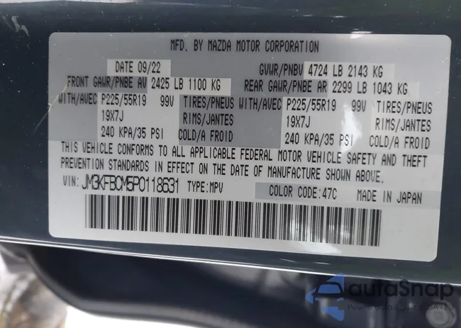 JM3KFBCM5P0118631: 44276427