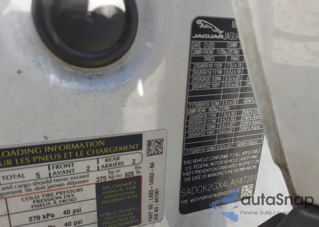 SADCK2GX4LA647381: 44276448