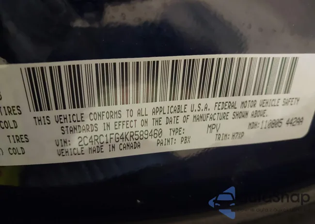 2C4RC1FG4KR589460: 44275726