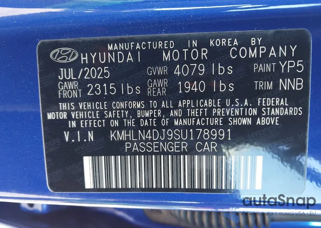 KMHLN4DJ9SU178991: 44275865