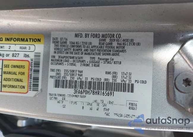 3FA6P0H78HR165691: 44275876