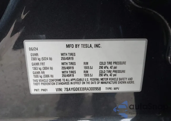 7SAYGDEE8RA300958: 44275880