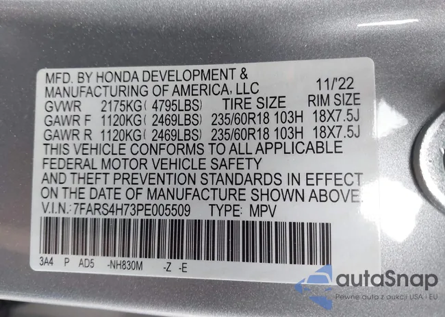 7FARS4H73PE005509: 44275941