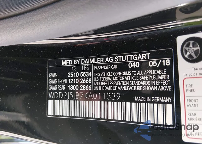 WDD2J5JB7KA011339: 44275960