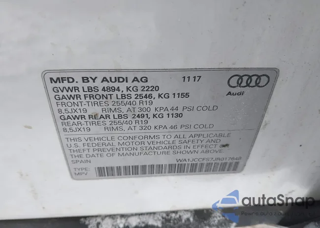 WA1JCCFS7JR017648: 44276048